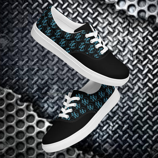 Men’s lace-up canvas shoes