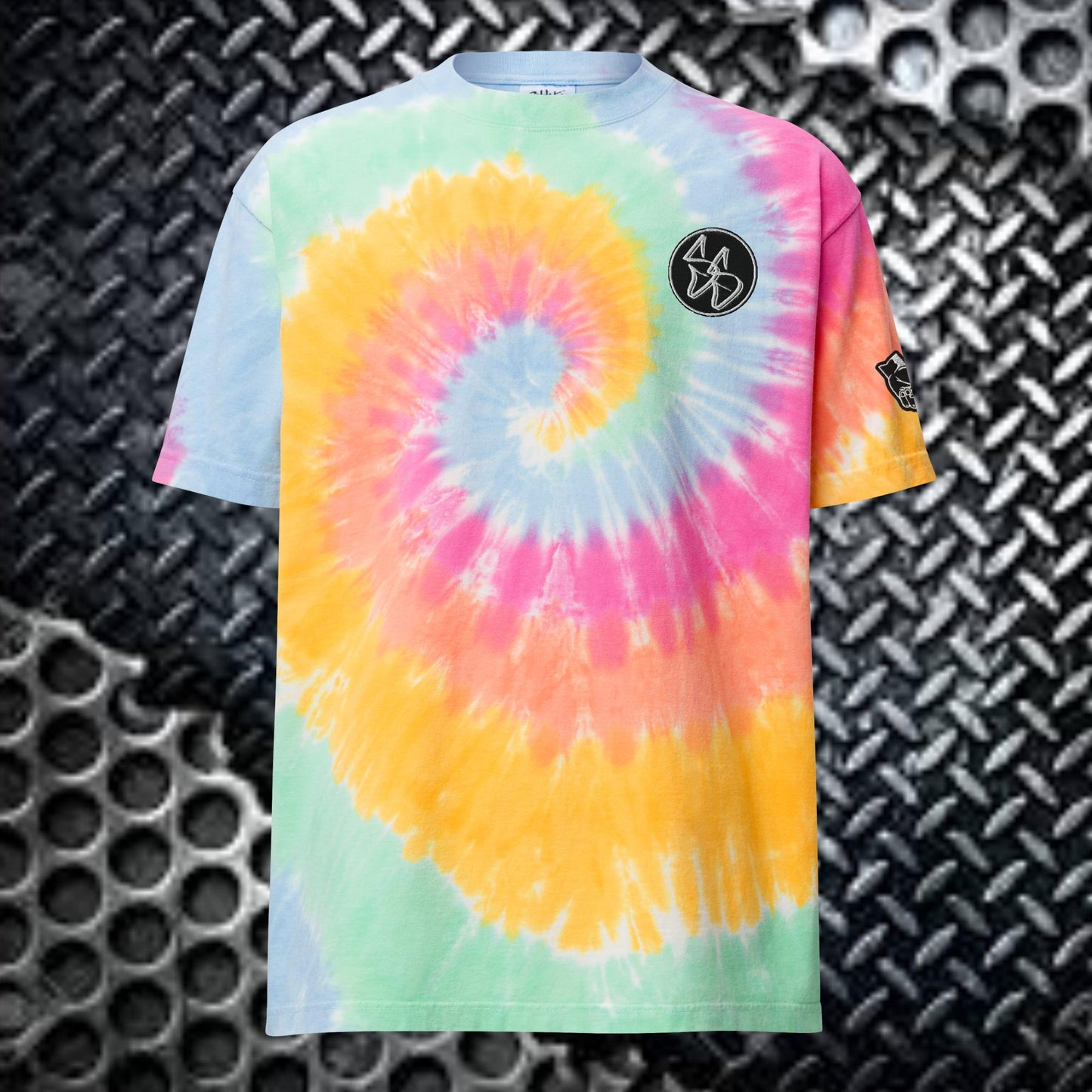 Oversized tie-dye t-shirt